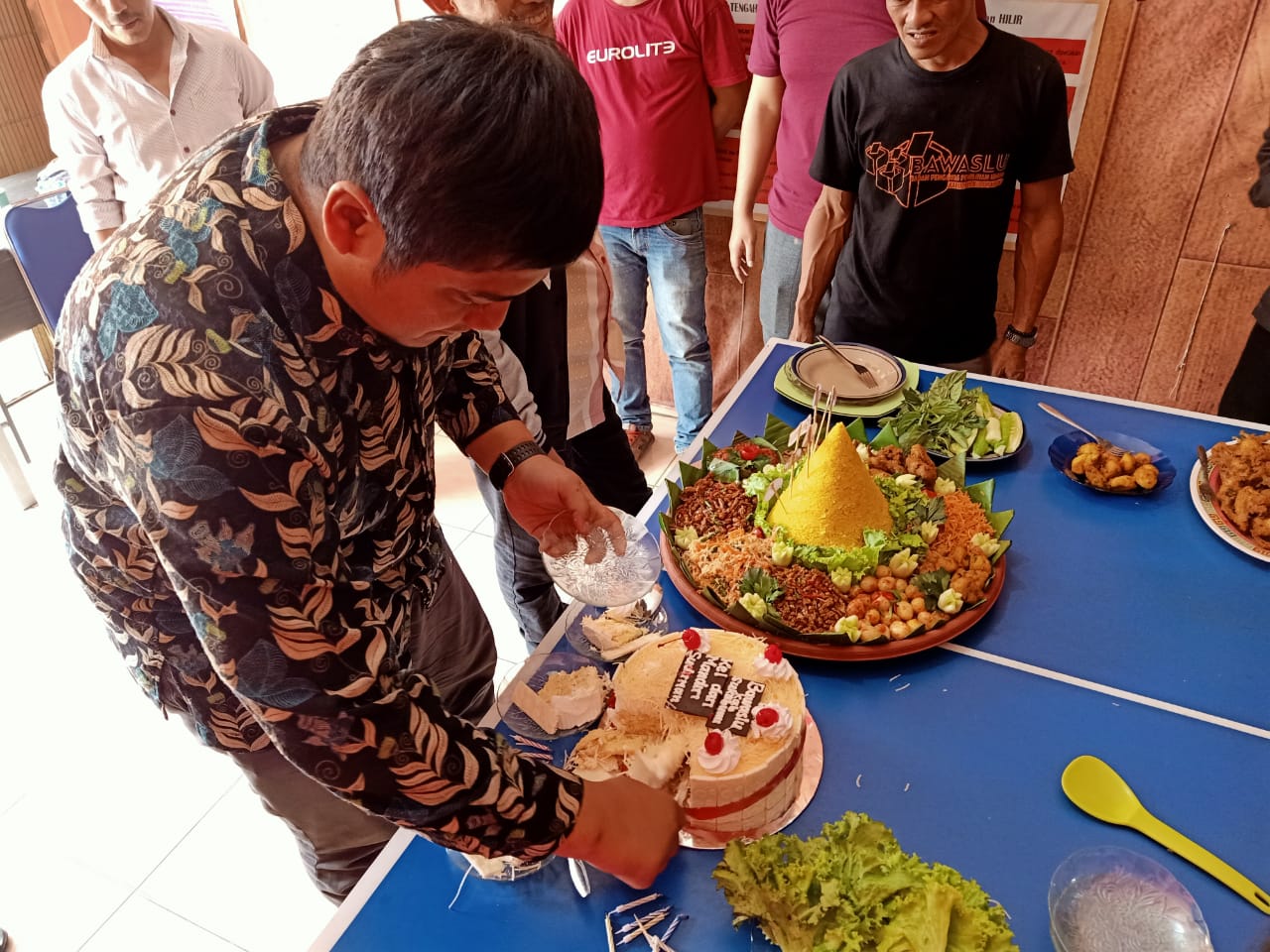 Syukuran Hari Jadi Bawaslu Kabupaten Sukabumi yang ke-1