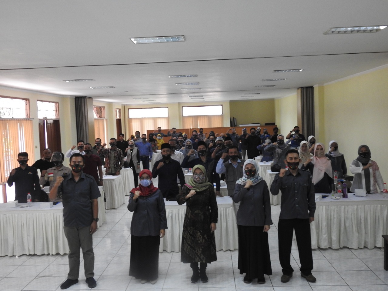 Rakernis Kehumasan Pada Pemilihan Bupati dan wakil bupati dimasa Pandemi covid 19.