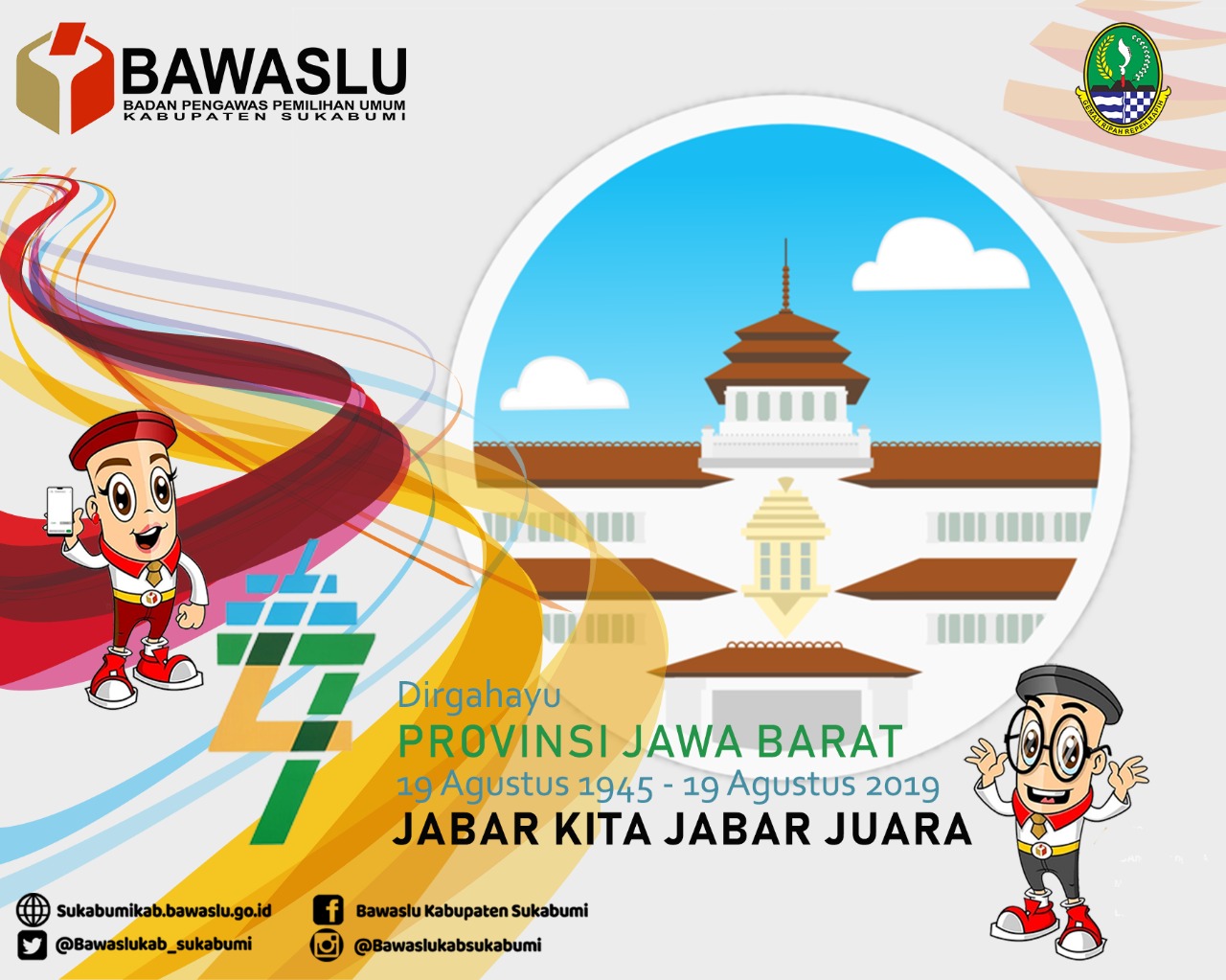 Dirgahayu Provinsi Jawa Barat Yang Ke 74