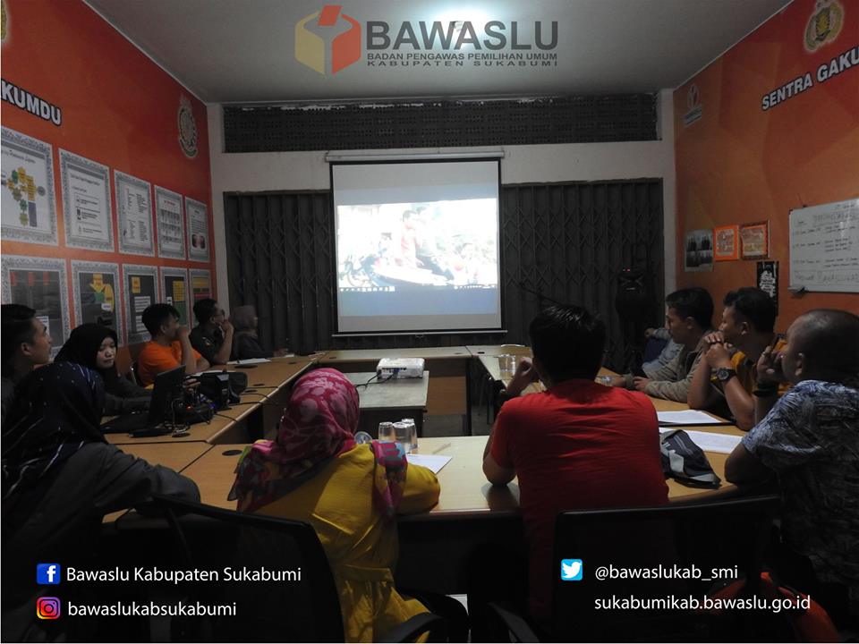 Sentra Gakkumdu  Bawaslu Kabupaten sukabumi Beraksi !!!