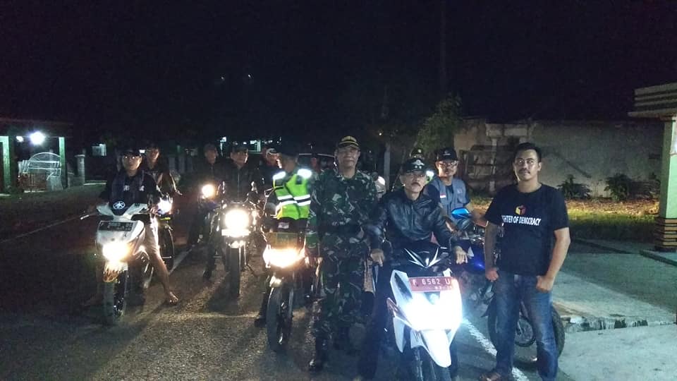 Patroli Pengamanan Pemilu kec tegal buleud