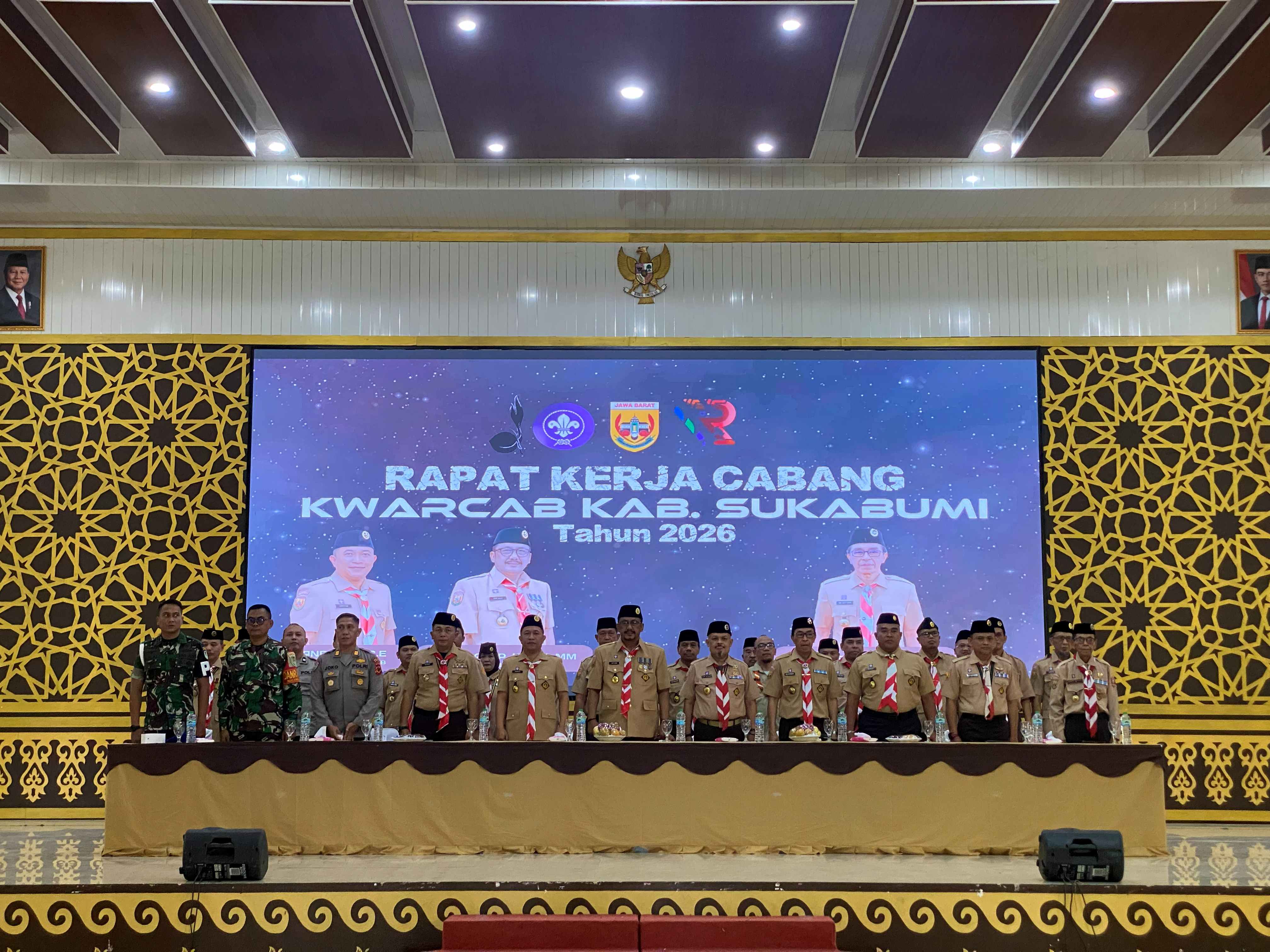 rakercab gerakan pramuka kwarcab kabupaten sukabumi