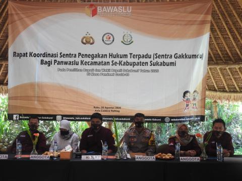 Rakor Sentra Gakkumdu Bawaslu Undang 47 Kecamatan