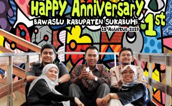 Selamat Ulang Tahun Bawaslu Kabupaten Sukabumi